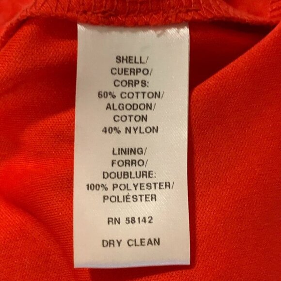 Maggy London Women Crochet Overtop Round Neck Short Sleeve Shift Dress Size 2 - Picture 8 of 12